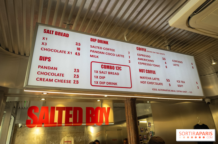 Salted Boy : le pop-up parisien du salted bread à Paris