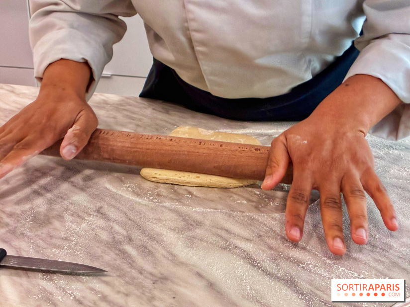 Atelier croissant bicolore