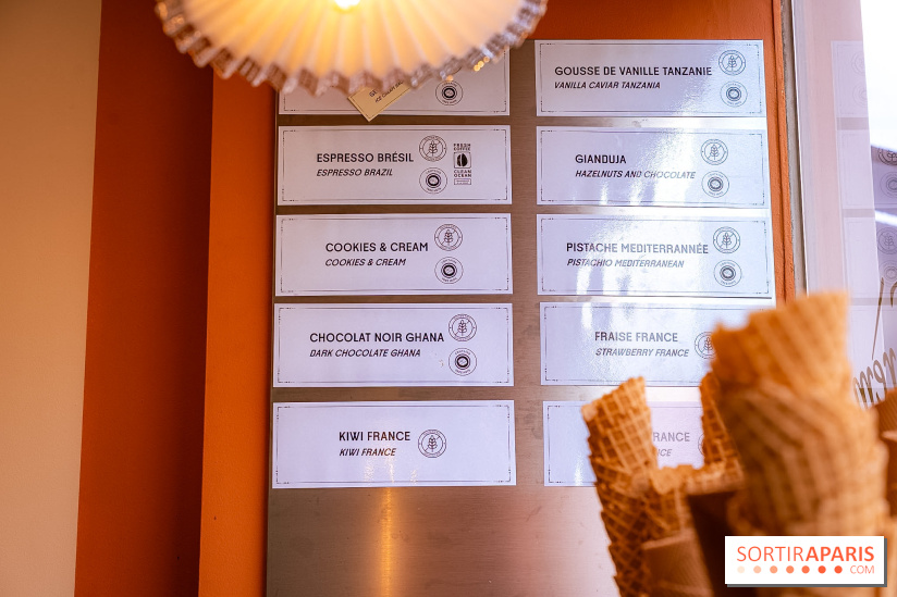 LaCrèma gelato, glacier artisanal près du Jardin du Luxembourg et du Panthéon - photos