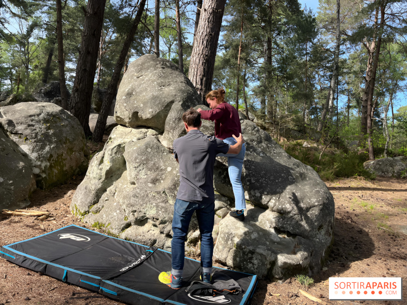 Escalade en Forêt de Fontainebleau - nos photos