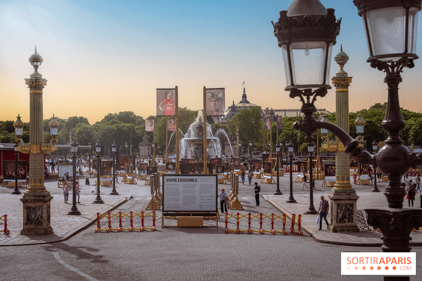 Exposition 'Vivre Ensemble' de Yann Arthus-Bertrand place de la Concorde -  les photos  - A7201141 Edit
