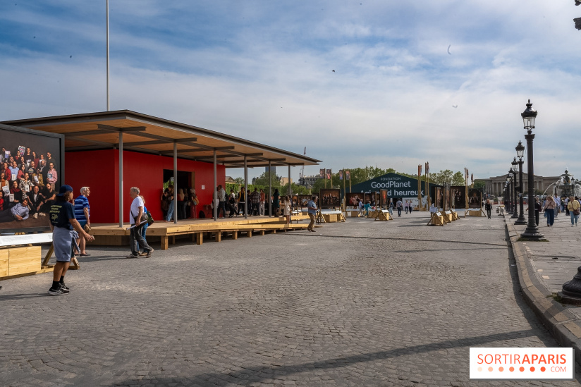 Exposition 'Vivre Ensemble' de Yann Arthus-Bertrand place de la Concorde -  les photos  - A7201181