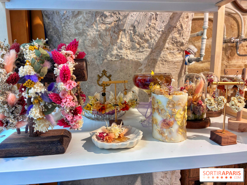 Atelier bougeoir fleurs séchées