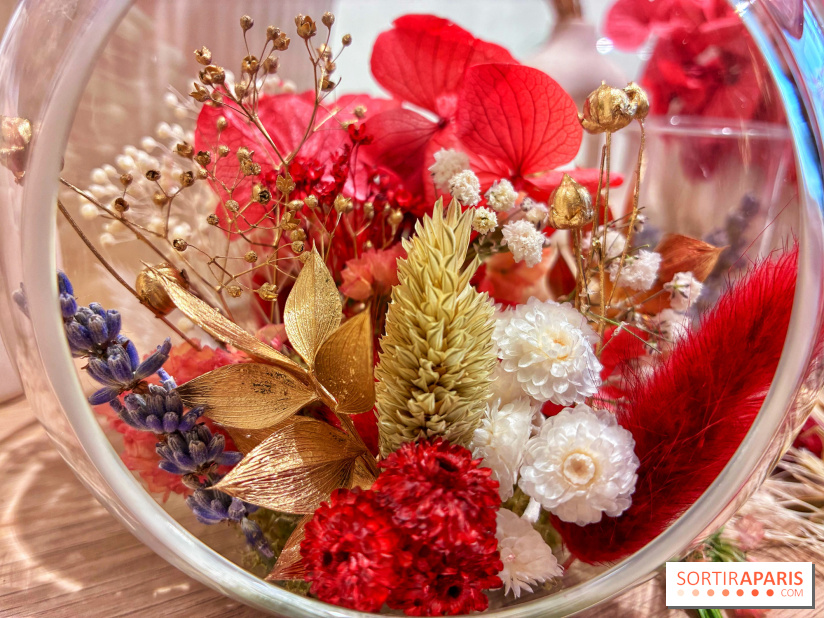 Atelier bougeoir fleurs séchées