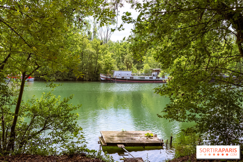 La guinguette de la pointe sauvage en bord de Marne à Vaires-sur-Marne en Seine-et-Marne