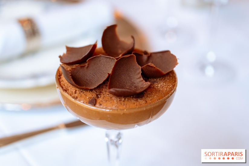 Maison Roland restaurant au Shanghai-La Paris, mousse au chocolat
