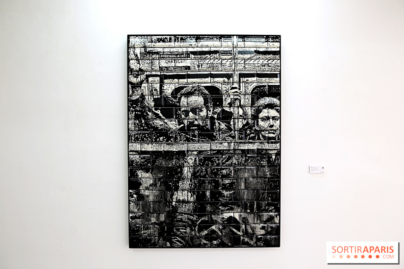Vhils : nos photos de son exposition à la galerie Danysz à Paris - Seth Expo 10