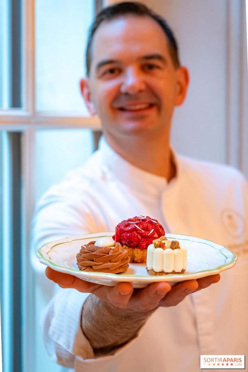 Tea time sensoriel de Matthieu Carlin à l'Hôtel de Crillon - les photos