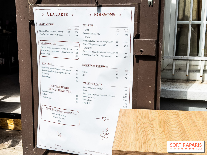 Guinguette du dispensaire et Foodtruck des Écuries au parc du Dispensaire de Sartrouville dans les Yvelines - photos