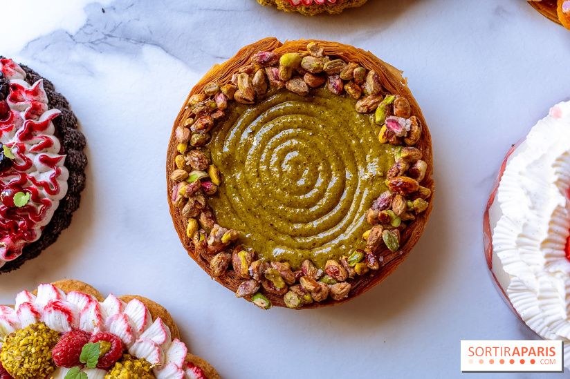 Les pâtisseries de Nour Kandler, la collection estivale en photos - flan pistache