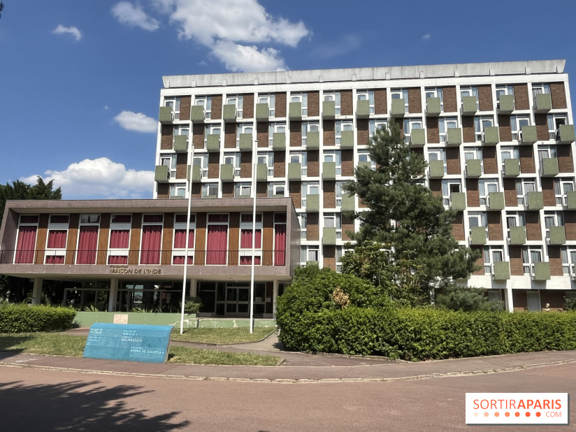 Le parc de la Cité Universitaire - Maison de l'Inde