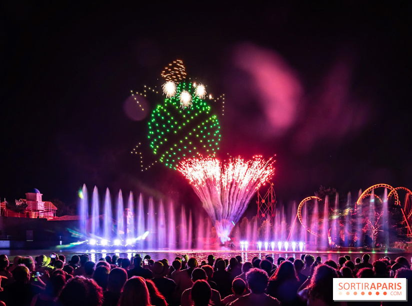 Parc Astérix : spectacle de drones, jets d'eau et feux d'artifice et nouveautés 2026, les photos - potion