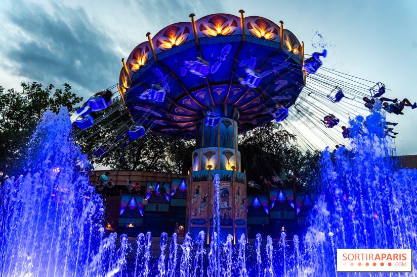 Parc Astérix : spectacle de drones, jets d'eau et feux d'artifice et nouveautés 2026, les photos - envol d'ibis