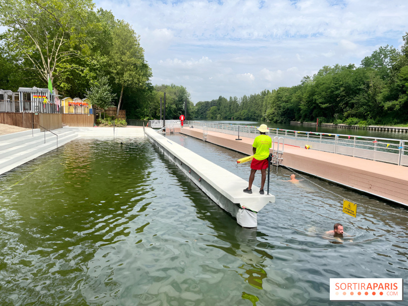 La baignade dans la Marne à Maisons-Alfort (94) - nos photos