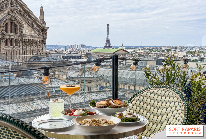 Balcon Paris : le bistrot de Julien Sebbag, perché sur le rooftop des Galeries Lafayette