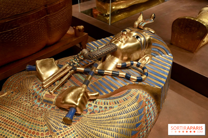 Les couleurs du sarcophage de Toutânkhamon - Toutankhamon : son tombeau et ses trésors