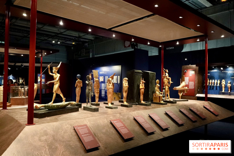 La galerie des statues protectrices - Toutankhamon : son tombeau et ses trésors