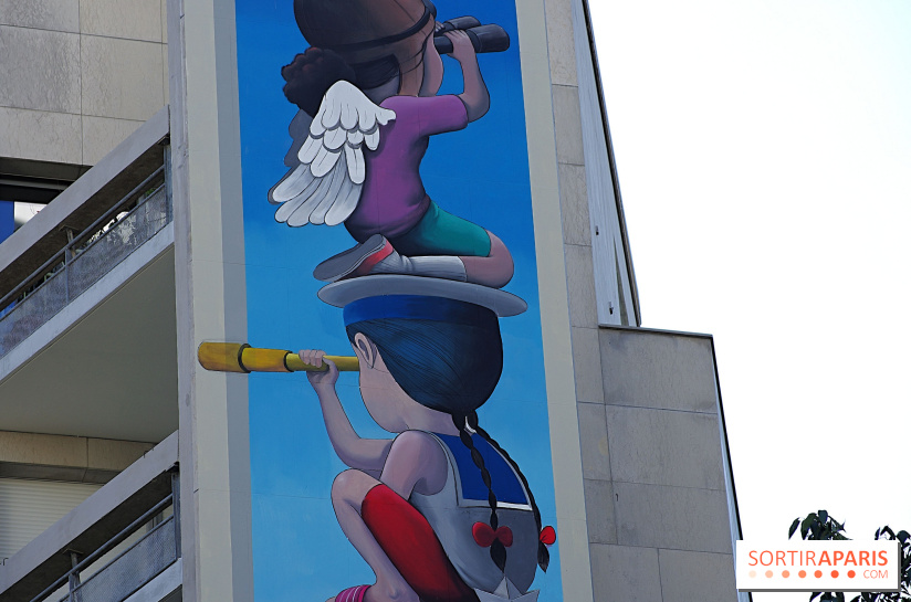 Seth, nos photos de sa nouvelle fresque monumentale à admirer dans le 19e à Paris - Seth 3
