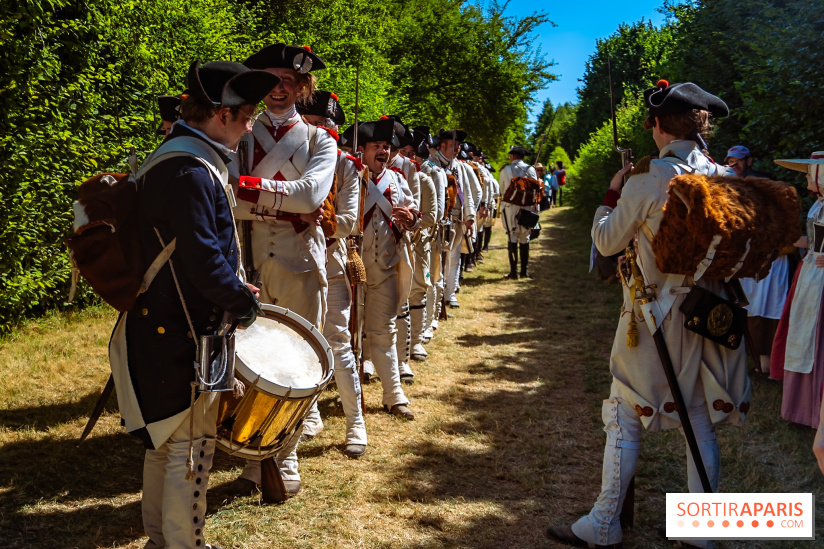 L'Amérique et Versailles, les photos du plus grand campement et reconstitution historique