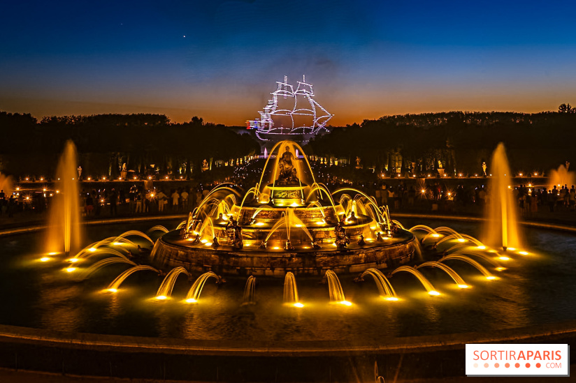 Les Grandes Eaux Nocturnes spéciales Indépendance Américaine, les photos