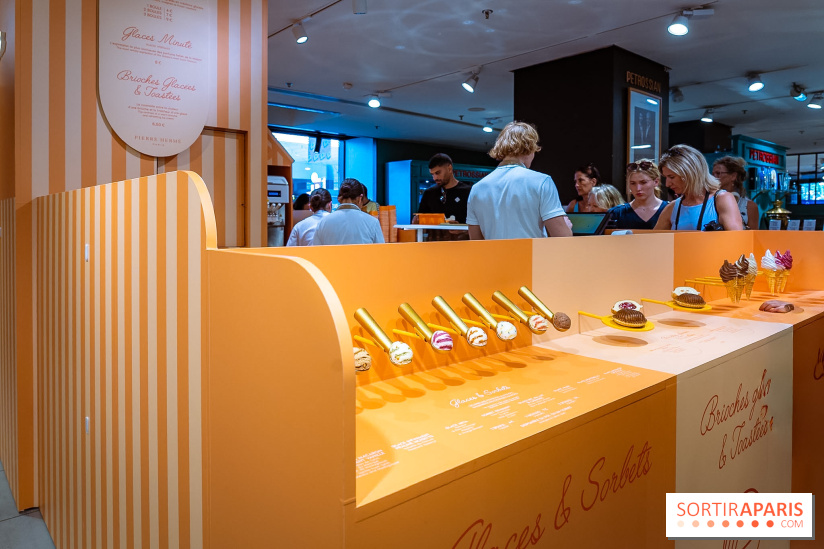 Pierre Hermé ouvre un pop up éphémère aux Galeries Lafayette avec des brioches glacées - nos photos