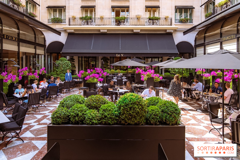 La terrasse d'été du George V 2026 aux accents italiens - photos