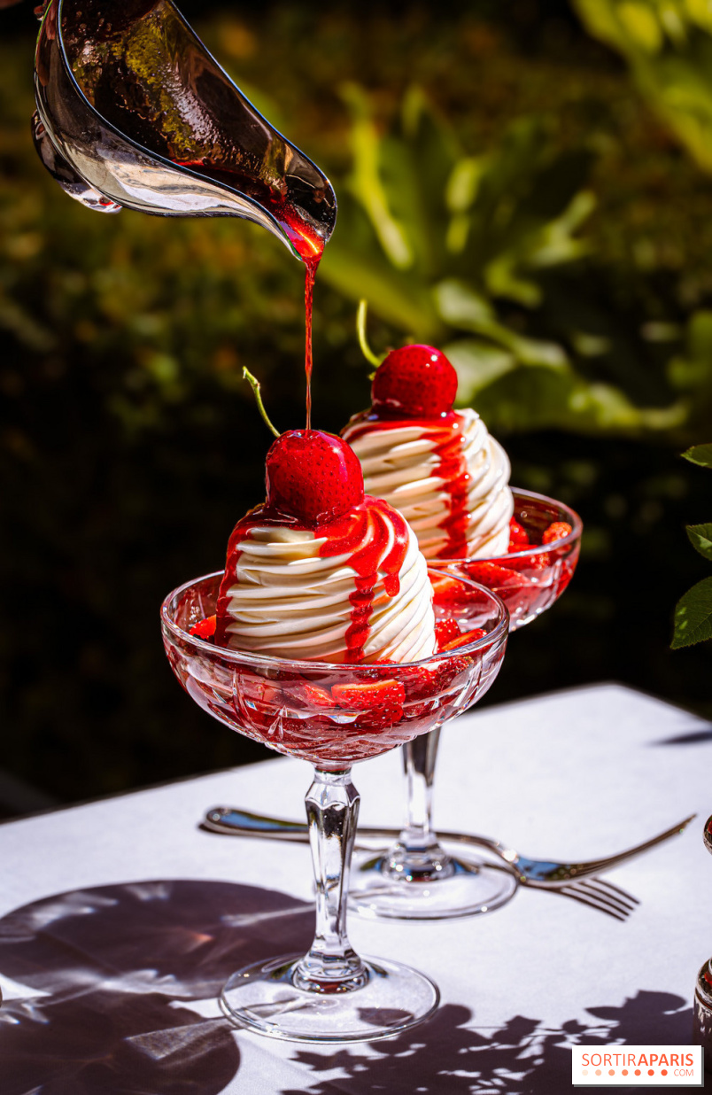 La terrasse-jardin de Maison Roland au Shangri-La Paris - les photos