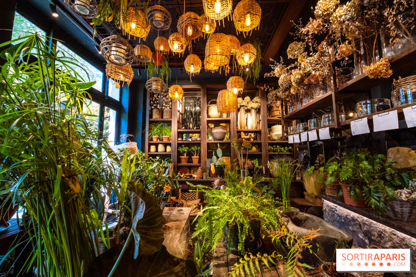 Mégie, la cantine botanique, boutique et atelier floral - photos