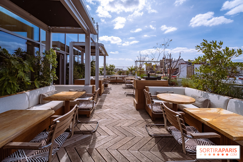 Les Ailes, le restaurant en rooftop de La Fondation - photos