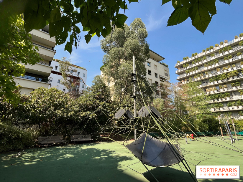 Le Jardin Claire Motte, square secret dans le 17e arrondissement