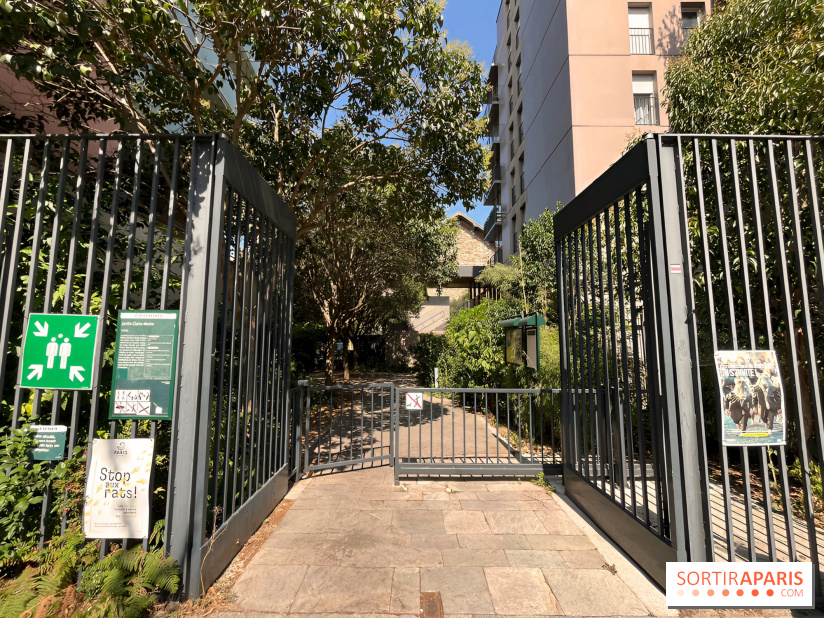 Le Jardin Claire Motte, square secret dans le 17e arrondissement