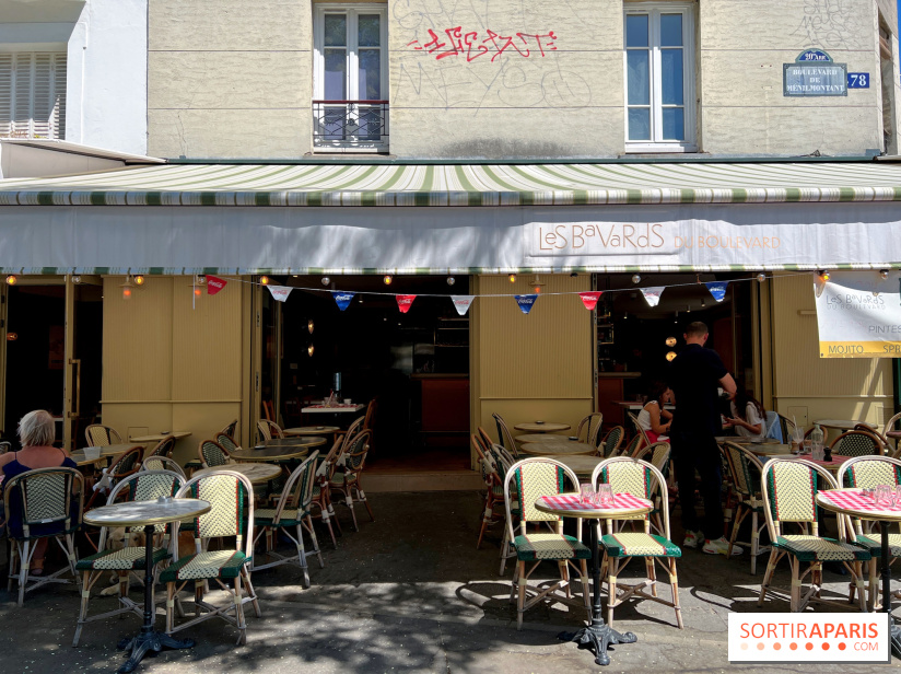 Les Bavards - Terrasse