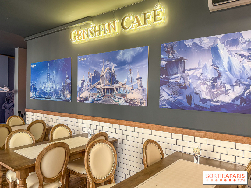 Genshin Impact à Paris : le premier café officiel ouvert à Bastille
