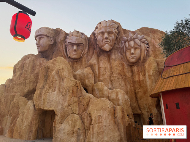 Monument des Hokage à Konoha Land