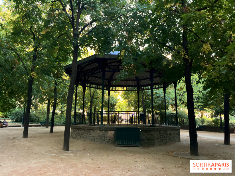 Square des Epinettes, le parc caché du 17e
