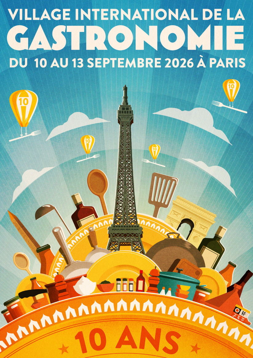 VILLAGE INTERNATIONAL DE LA GASTRONOMIE FETE SES 10 ANS PLACE DE LA CONCORDE