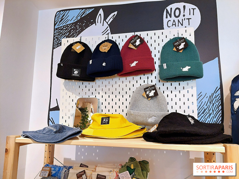 Moomin pop-up shop à Paris, nos photos