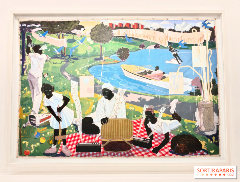Kerry James Marshall dévoile ses histoires dans une exposition au musée d'Art moderne de Paris