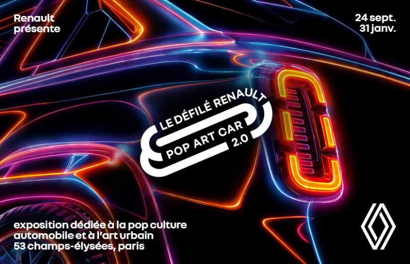 pop art car 2.0 au défilé renault® - BANNIERE 849x549 02