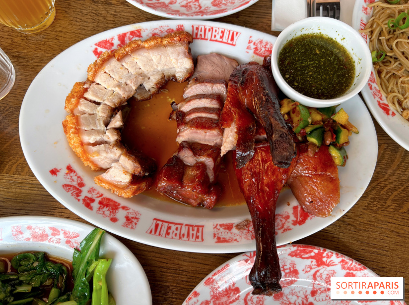 Fat Belly - Canard, porc laqué et poitrine de porc croustillante