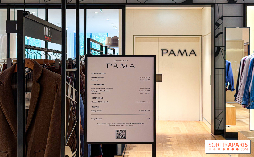 PAMA, salon de coiffure Le Bon Marché Rive Gauche