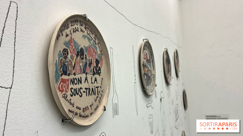 "Où sont nos thunes ?" l'exposition au centre Tignous à Montreuil