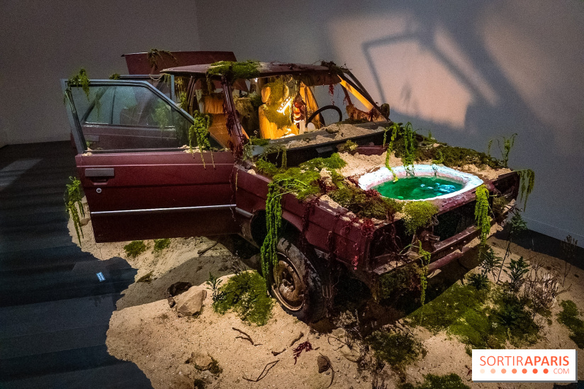 Le Large sur l'Ile Seguin : exposition Moteurs Imaginaires