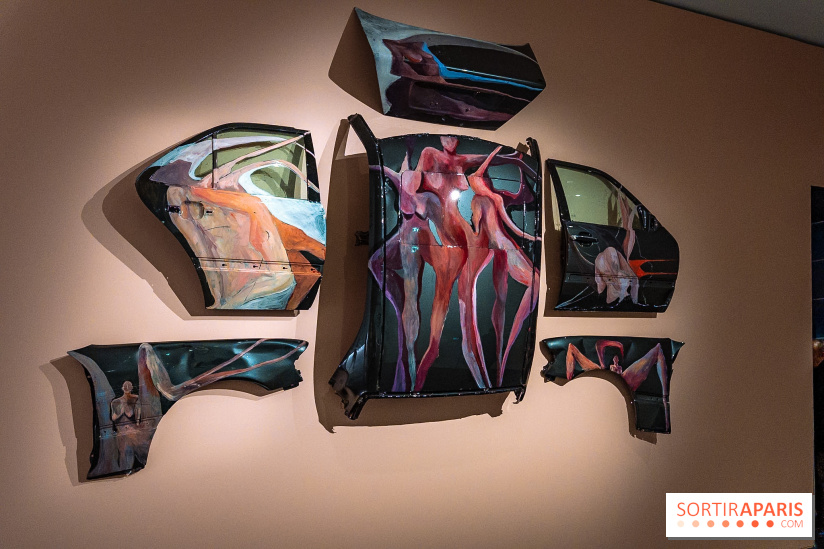Le Large sur l'Ile Seguin : exposition Moteurs Imaginaires