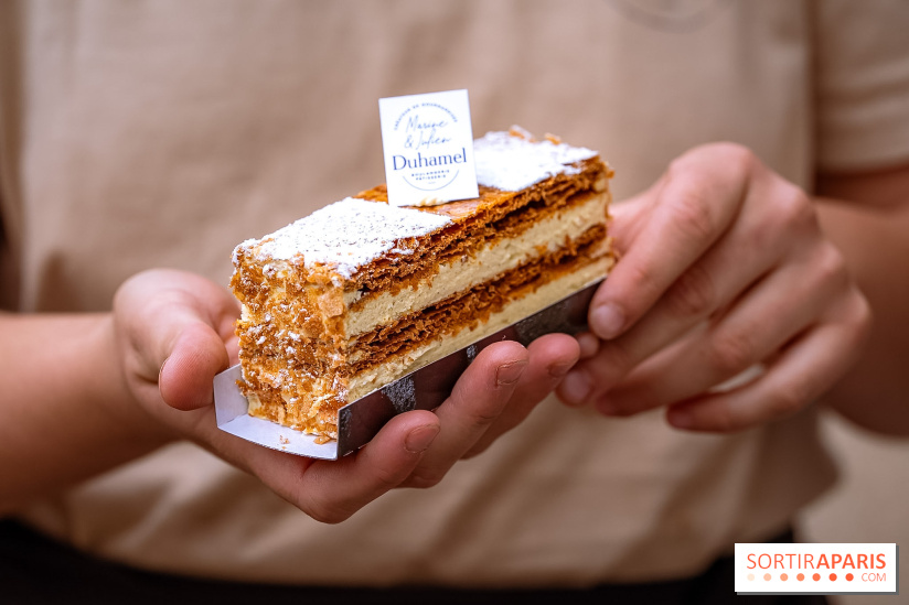 La boulangerie Pâtisserie Duhamel à Orgeval - millefeuille