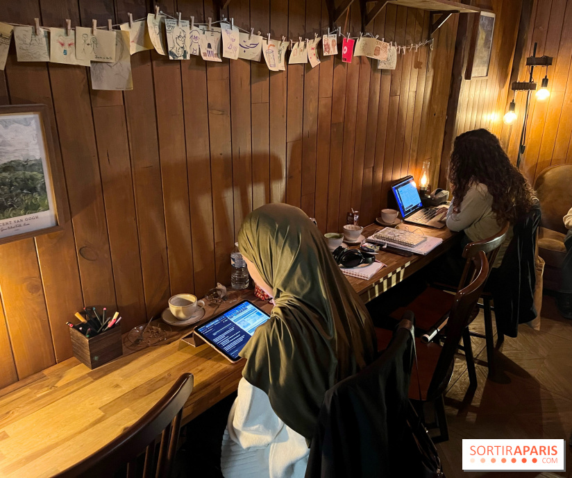 Geurimi, le café très cosy dans le Marais pour se poser et dessiner