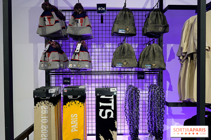NFL Shop Paris, nos photos