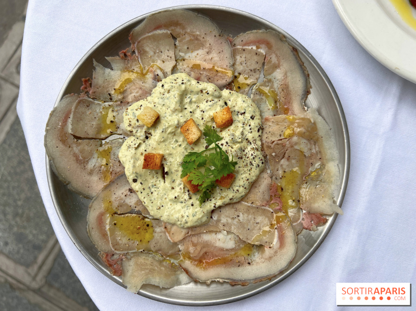 Clos - Carpaccio tête de veau