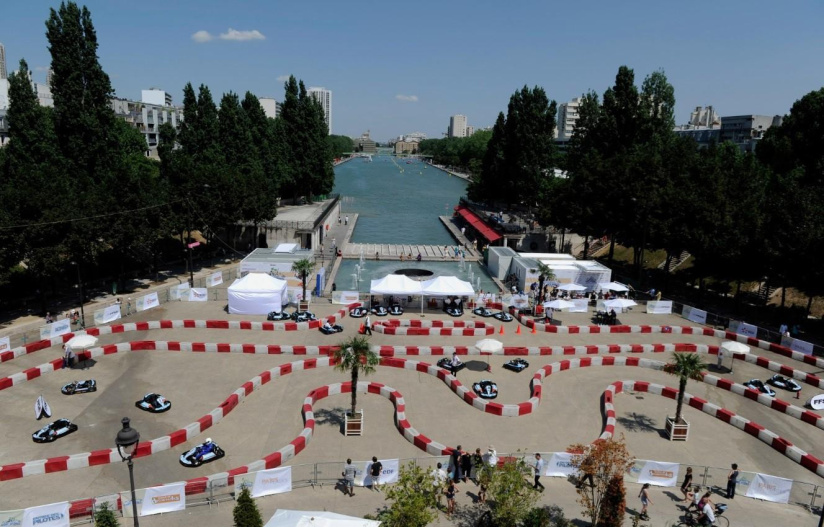 Karting à Paris Plages