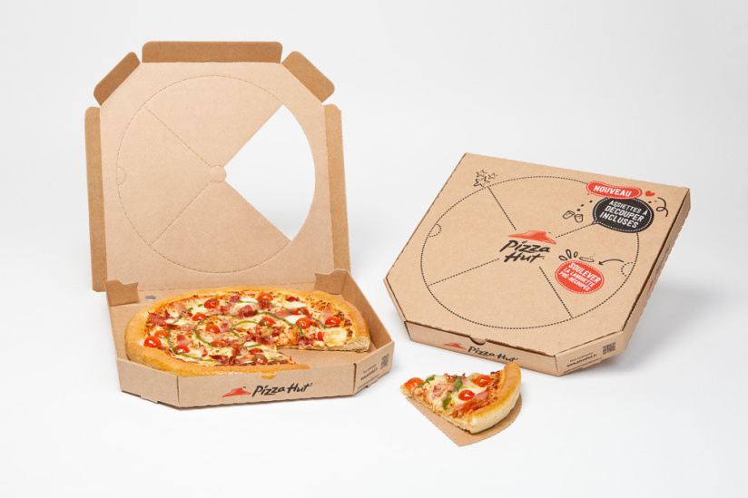 Nouveau packaging anti vaisselle chez Pizza Hut
